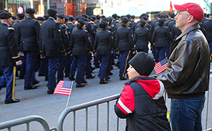 Veterans' Day : New York :  Photos : Richard Moore : Photographer